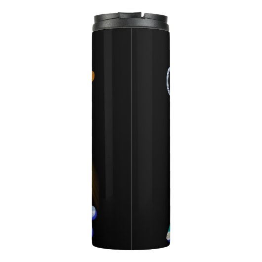 Rays opnemen en Names Summertime innemen Thermosbeker (Achterkant)