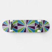 Rays Pattern aangepaste initiaal skateboards (Horizontaal)