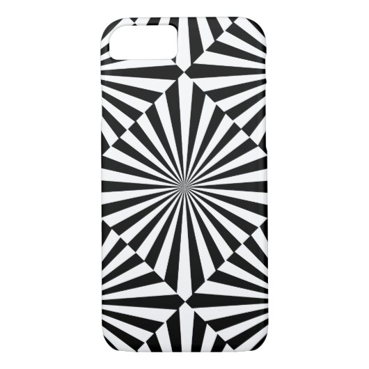 RAYS transparant (zwart-wit) ~ Case-Mate iPhone Case (Achterkant)