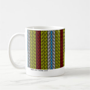 Rayure - brique olive - tasse