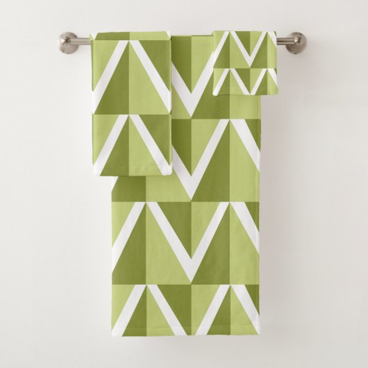 Rayure Chevron Vert (En situation)