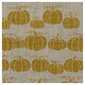 Rayure de citrouille Pathe - Tissu Cendrillon Or (Fermer)
