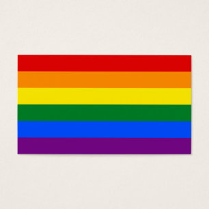 Rayure de drapeau d'arc-en-ciel de gay pride de