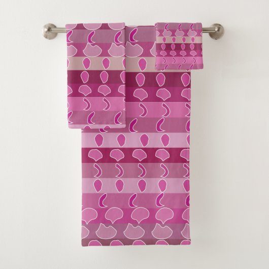 Rayure florale rose (En situation)