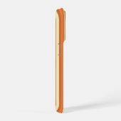 Rayure marron orange rétro moderne du milieu du si (Côté droit)