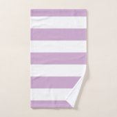 Rayure pourpre (Serviette à main)