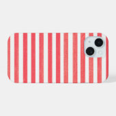 Rayure rouge et blanche (Verso Horizontal)