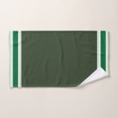 Rayure verte (Serviette à main)