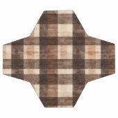 Rayures à carreaux marron crème (Plat)