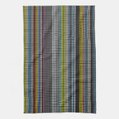 Rayures à points rétro Rainbow Serviette de cuisin (Vertical)