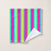 Rayures arc-en-ciel (Gant de toilette)