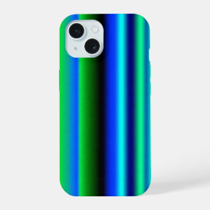 Rayures arc-en-ciel bleu vert