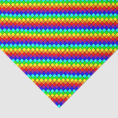 Rayures Arc-en-ciel - Papier de soie (Détail)