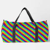 Rayures Arc-en-Ciel - Sac de Sport (Recto)