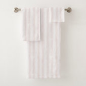Rayures blanches rose clair (En situation)