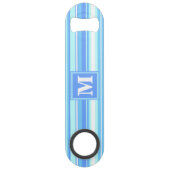 Rayures bleu ciel Monogram (Devant)