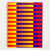 Rayures Bleu Rouge Jaune (Devant)