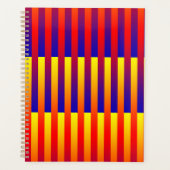 Rayures Bleu Rouge Jaune (Devant)