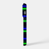 Rayures Bleu Vert Noir (Côté gauche)