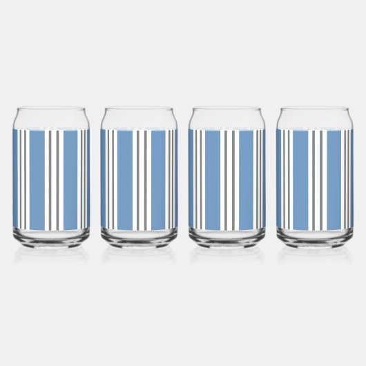 Rayures Bleues et Blanches Côtières (Recto)