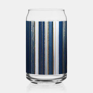 Rayures bleues Hanukkah Blues Bleu Blanc Or