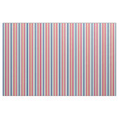 Rayures bleues roses bronzages rayées du tissu | (Yard)