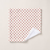 Rayures Bourguignon Ivoire Points (Gant de toilette)