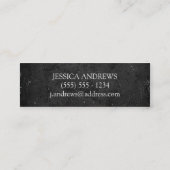 Rayures colorées - maquilleur - cartes de visite (Dos)