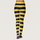rayures d'abeilles noires jaunes collants motifs (Dos)