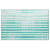 Rayures de Chevron aux nuances du tissu turquoise (Fat Quarter)