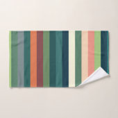 Rayures de couleur (Serviette à main)