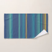 Rayures de paon (Serviette à main)