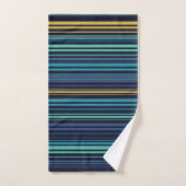 Rayures de paon (Serviette à main)
