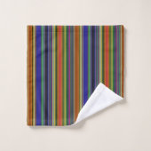 Rayures de plage (Gant de toilette)