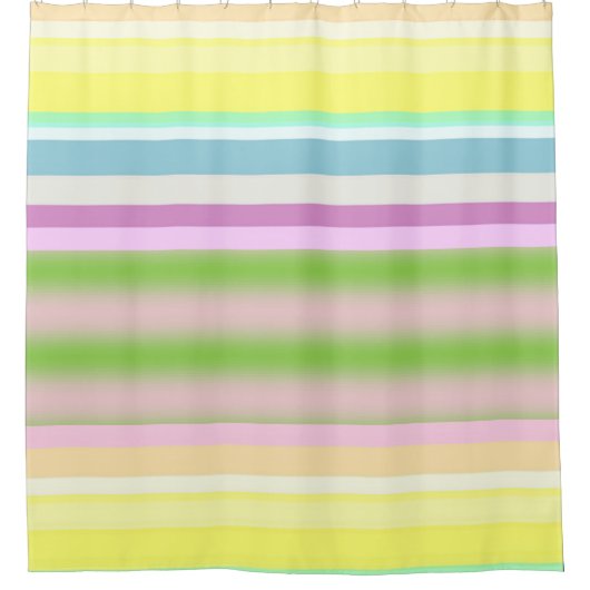 Rayures de rideau de douche à ressort (Devant)