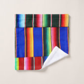 rayures de serape (Gant de toilette)