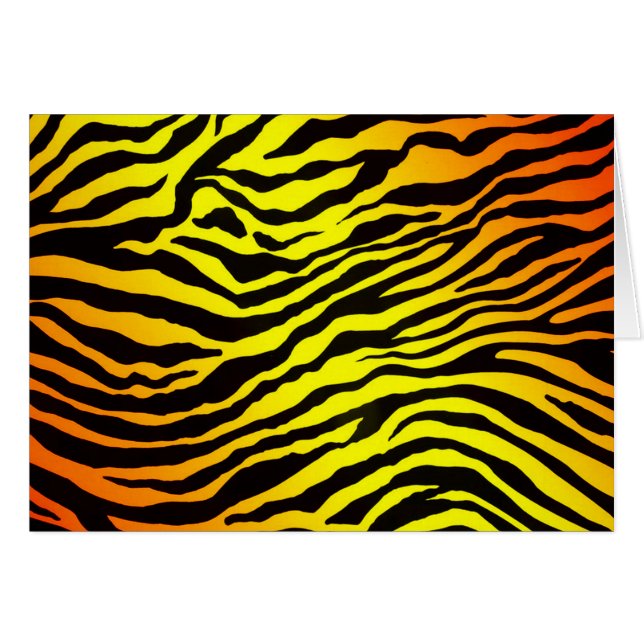 Rayures de tigre (paysage) (Devant horizontal)