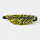 Rayures de Tigre sur Fond Jaune – Impression Anima (Recto)