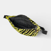 Rayures de Tigre sur Fond Jaune – Impression Anima (Ouvrir)