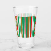 Rayures de verre de la saison de vacances de Noël (Dos)