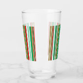Rayures de verre de la saison de vacances de Noël (Gauche)
