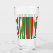 Rayures de verre de la saison de vacances de Noël (Devant)
