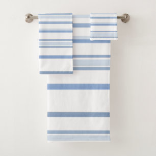 Rayures doucement bleues et blanches d'aquarelle
