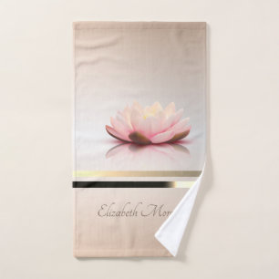 Rayures élégantes de lotus