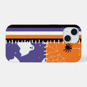 Rayures en patchwork Halloween Fantômes (Verso Horizontal)