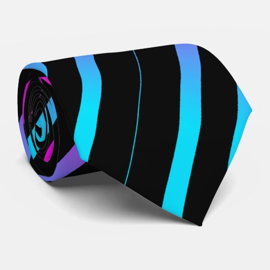 Rayures épaisses de cravate de fierté de transport (Roulé)