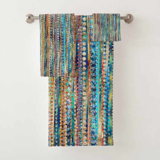 Rayures et perles (En situation)