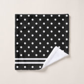 Rayures et pois (Gant de toilette)