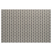 Rayures et tissu noirs géométriques de chevrons (Yard)