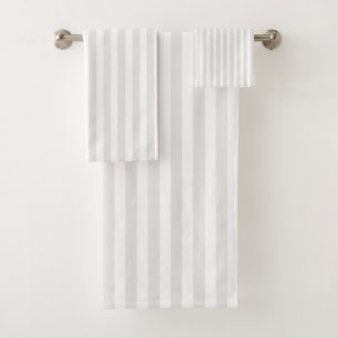 Rayures gris-clair et blanches minimalistes